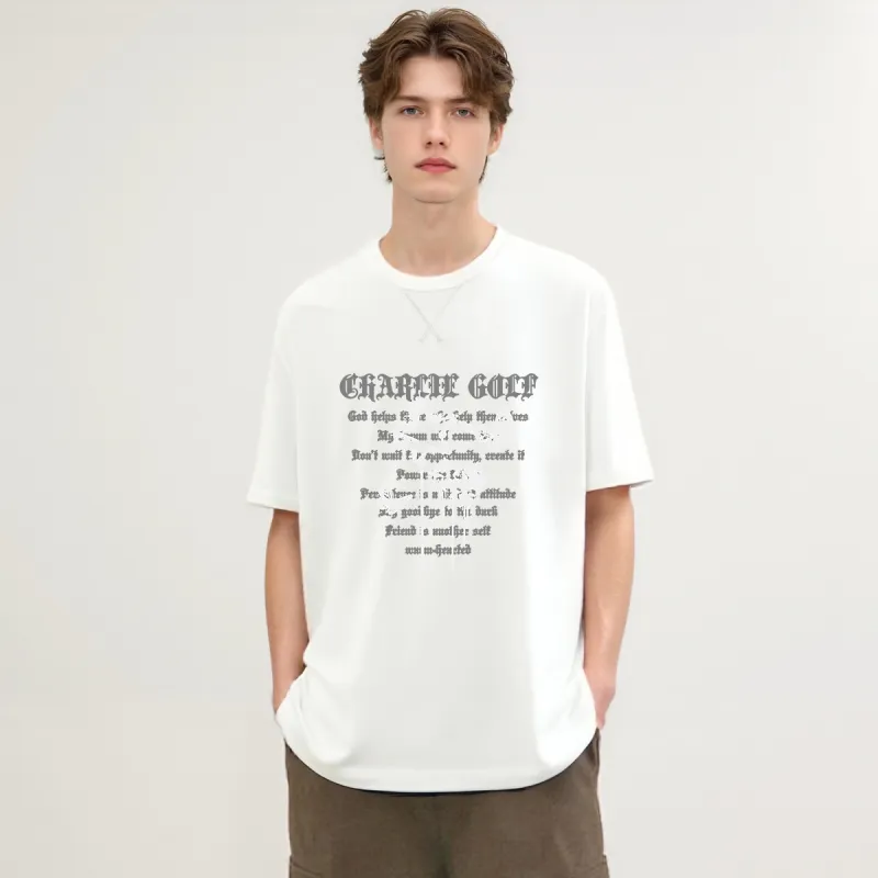 CHARLIE GOLF T Shirts Unisex-6