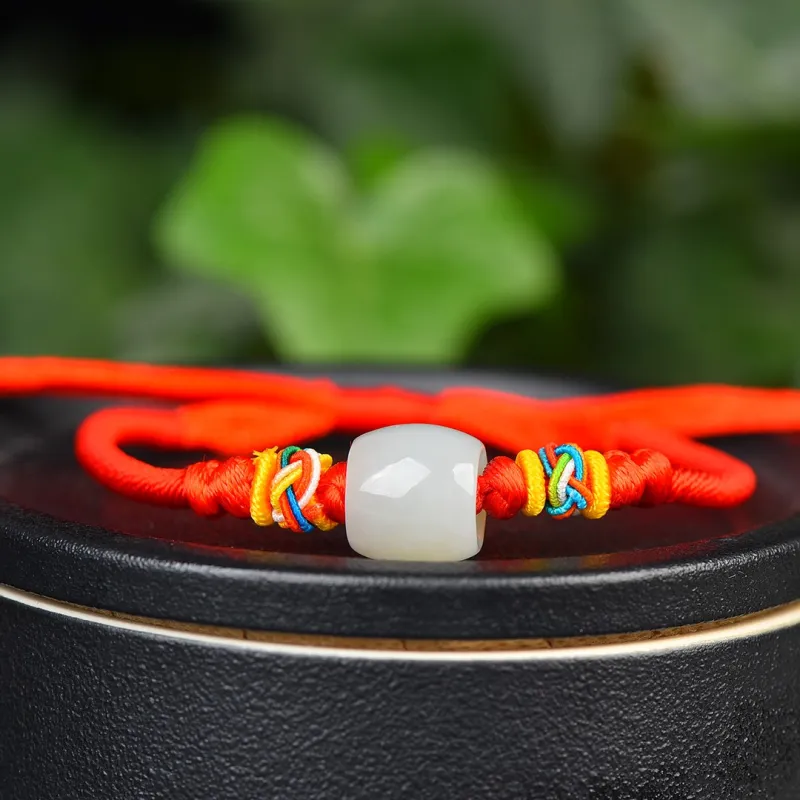 Shujie Hetian Jade White Jade Unisex-4