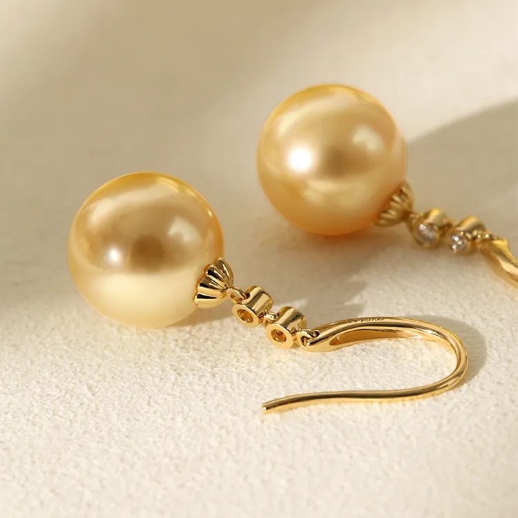 XUANTONGZHUBAO Pearl Earrings Women's-4