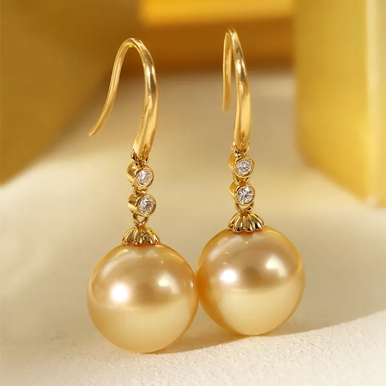 XUANTONGZHUBAO Pearl Earrings Women's-3
