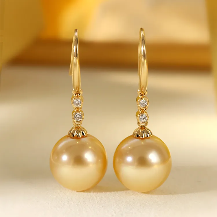 XUANTONGZHUBAO Pearl Earrings Women's-1