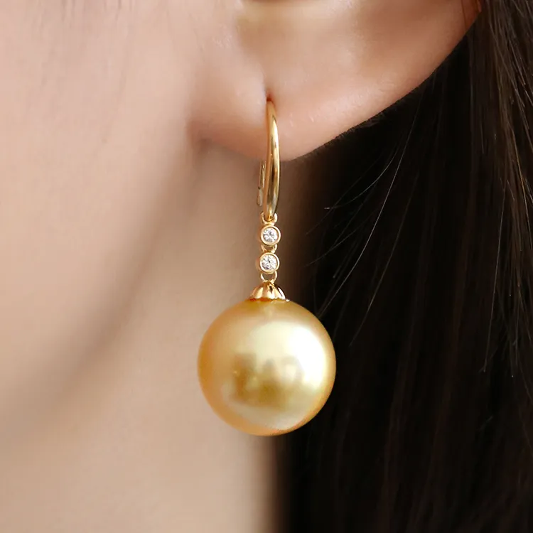 XUANTONGZHUBAO Pearl Earrings Women's-6