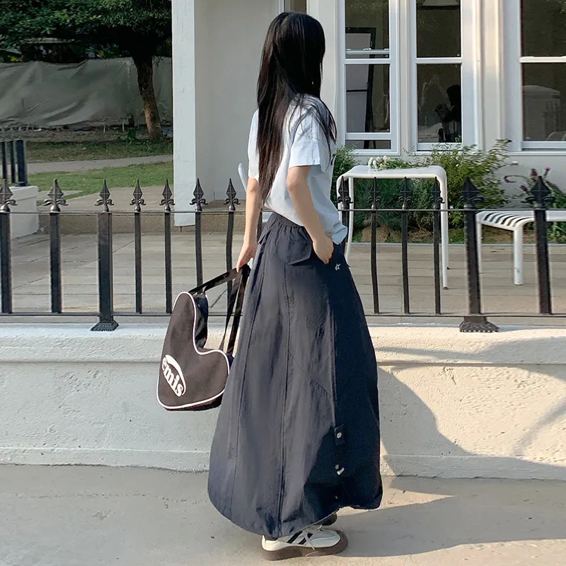 Shuhao Bai Casual Long Skirt Women's-4