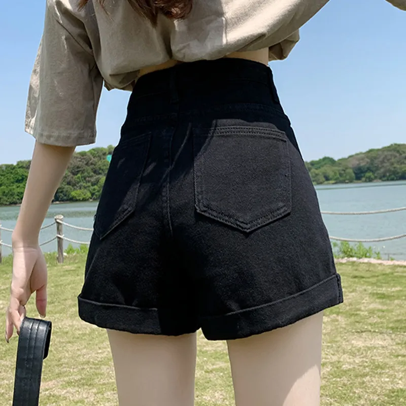 Shuhao Bai Denim Shorts Women's-6
