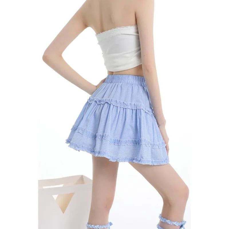 Shuhao Bai Casual Short Skirts Women's-1