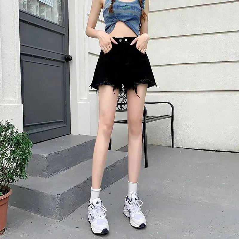 Shuhao Bai Denim Shorts Women's-7