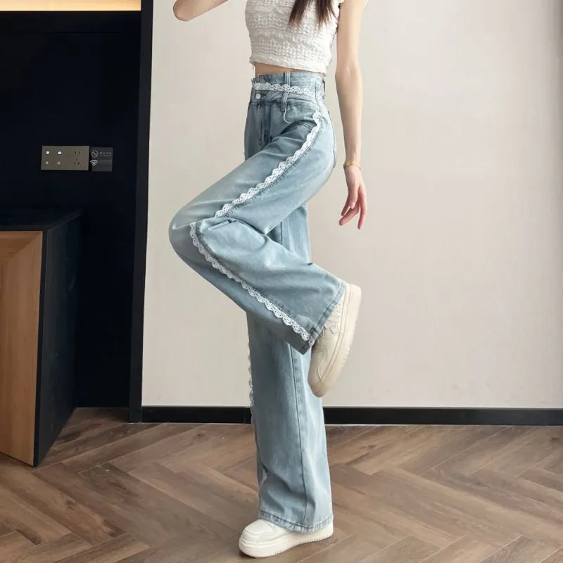 Shuhao Bai Jeans Women's Light Blue-4