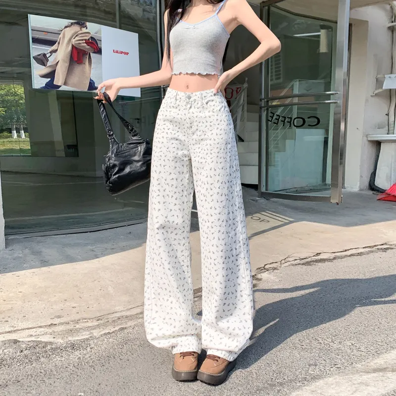 Shuhao Bai Jeans Women's White-4