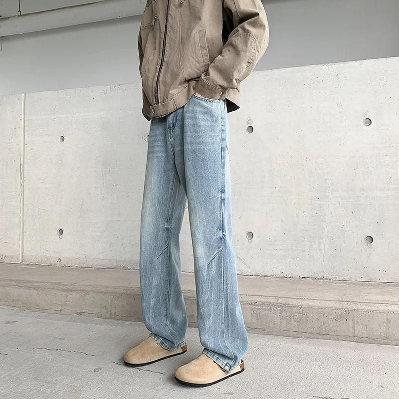 Shuhao Bai Jeans Unisex-10