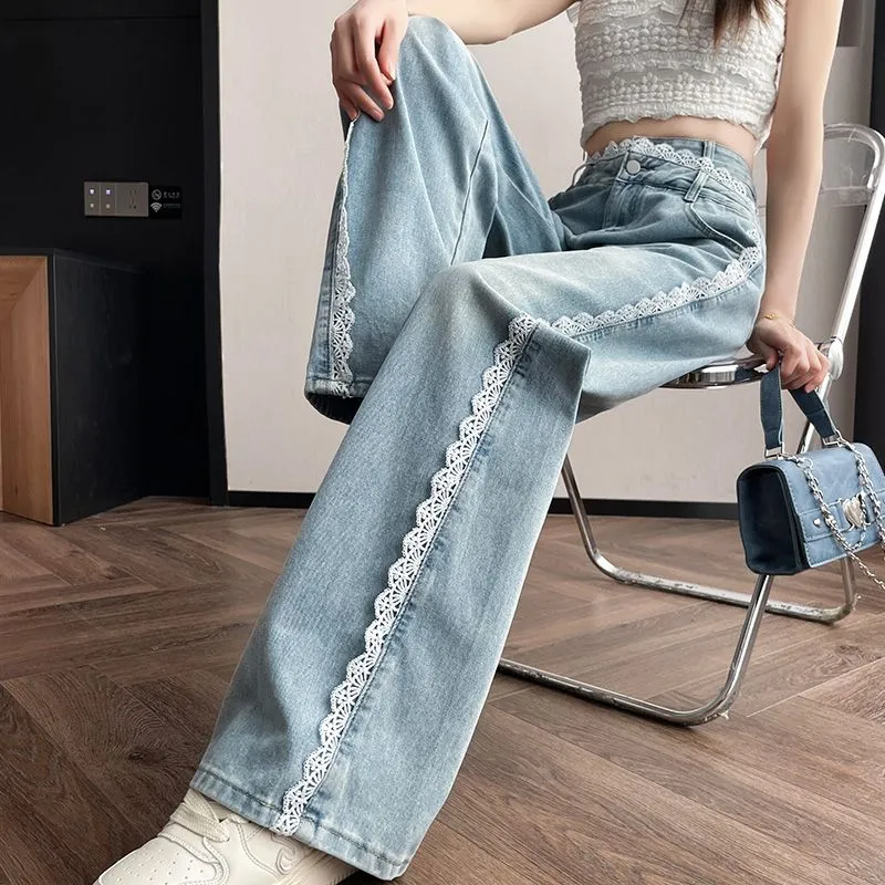 Shuhao Bai Jeans Women's Light Blue-2