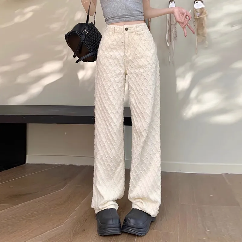 Shuhao Bai Jeans Women's White-3