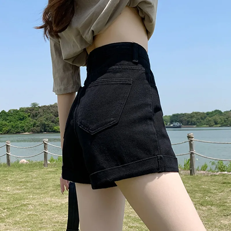 Shuhao Bai Denim Shorts Women's-8