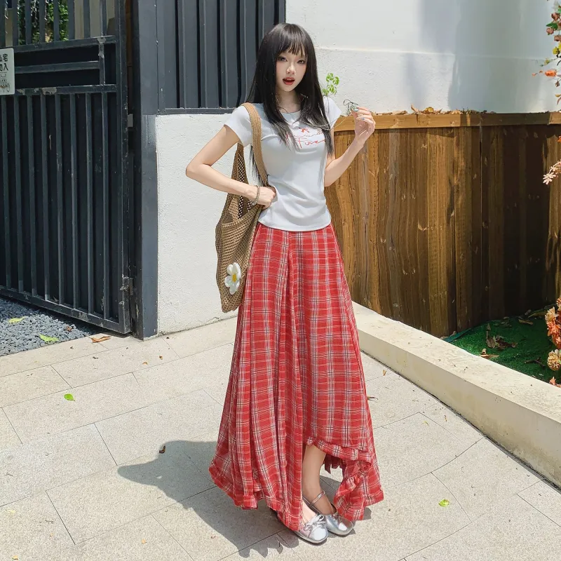 Shuhao Bai Casual Long Skirt Women's-3