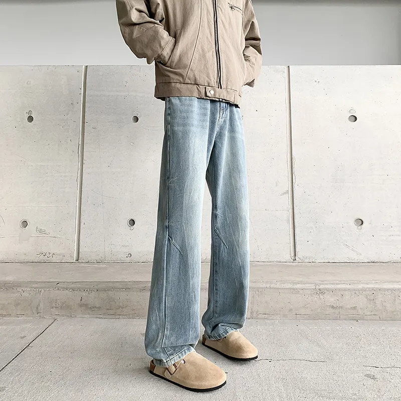 Shuhao Bai Jeans Unisex-11