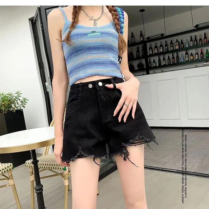 Shuhao Bai Denim Shorts Women's-9