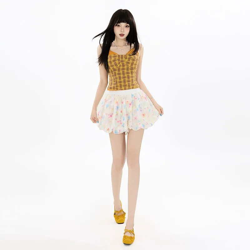 Shuhao Bai Casual Short Skirts Women's-3