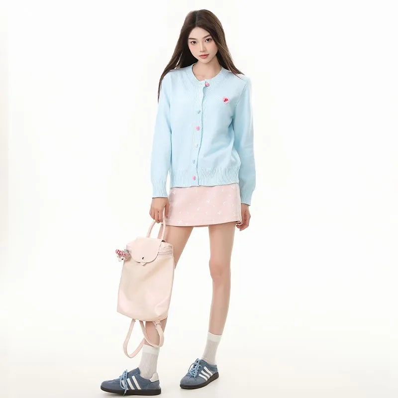 Shuhao Bai Knitwear Women's Blue-2