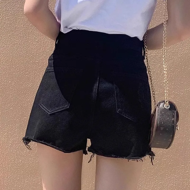Shuhao Bai Denim Shorts Women's-6