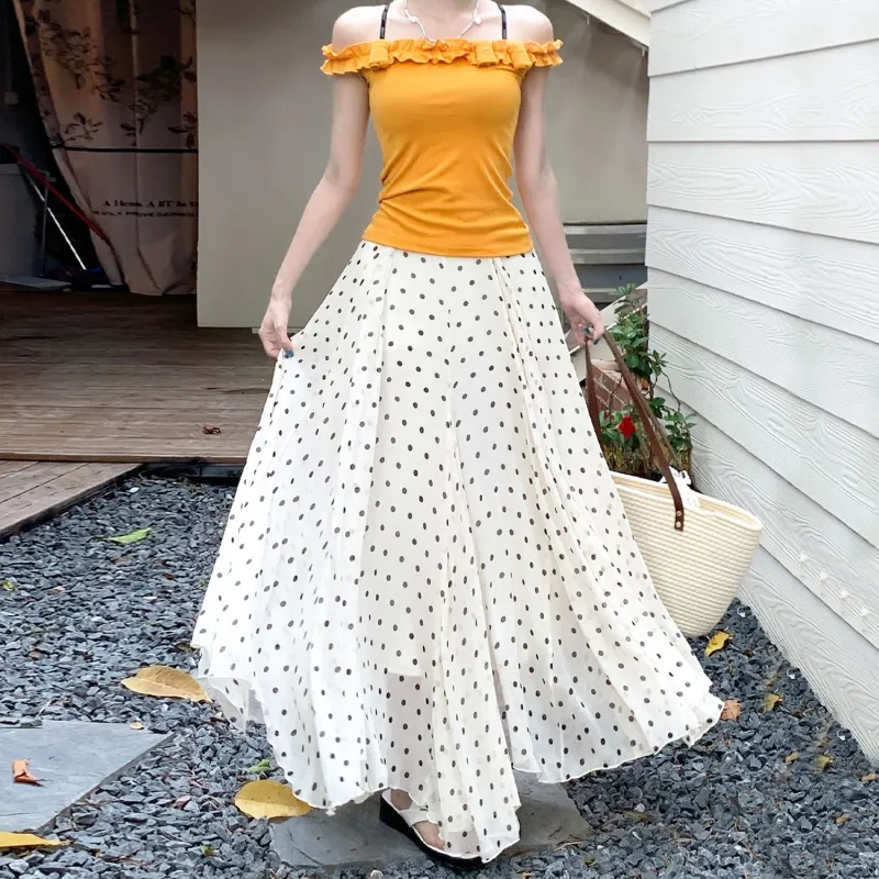 Shuhao Bai Casual Long Skirt Women's-1