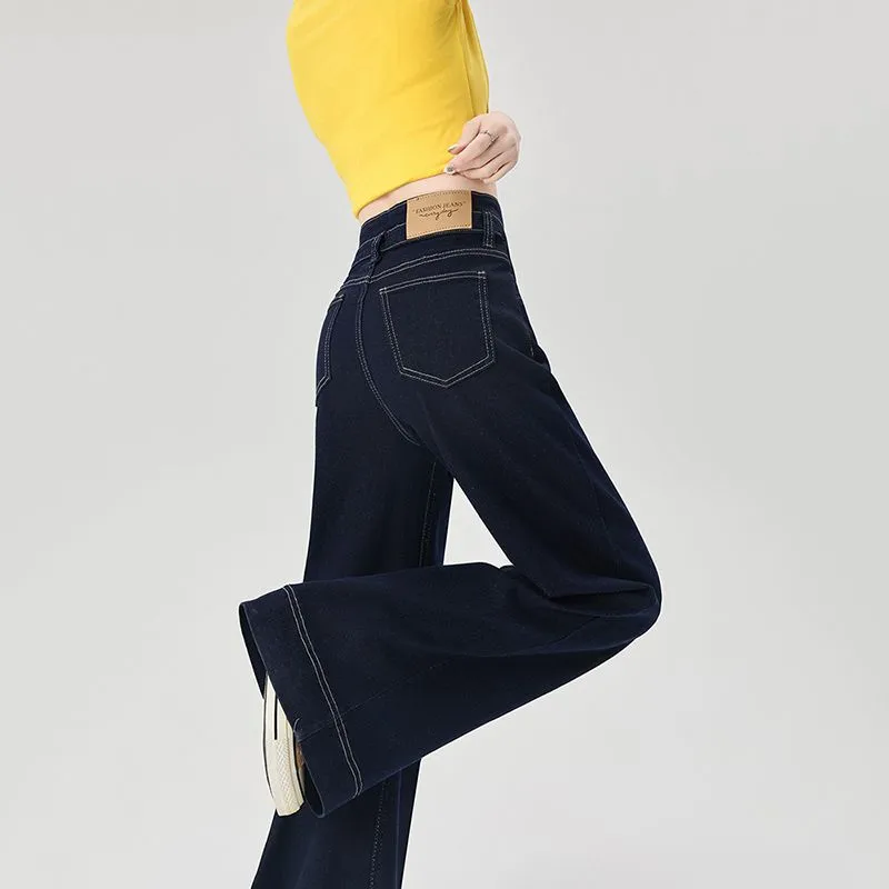 Shuhao Bai Jeans Women's Denim Blue-5