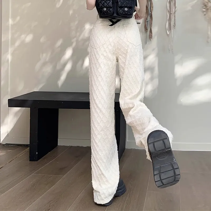 Shuhao Bai Jeans Women's White-5