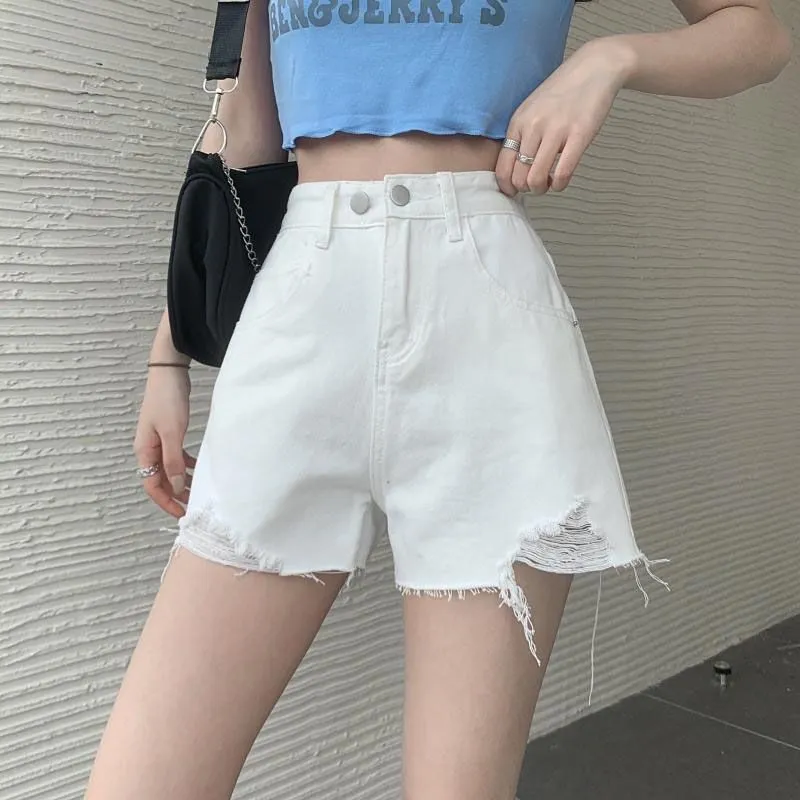 Shuhao Bai Denim Shorts Women's-3