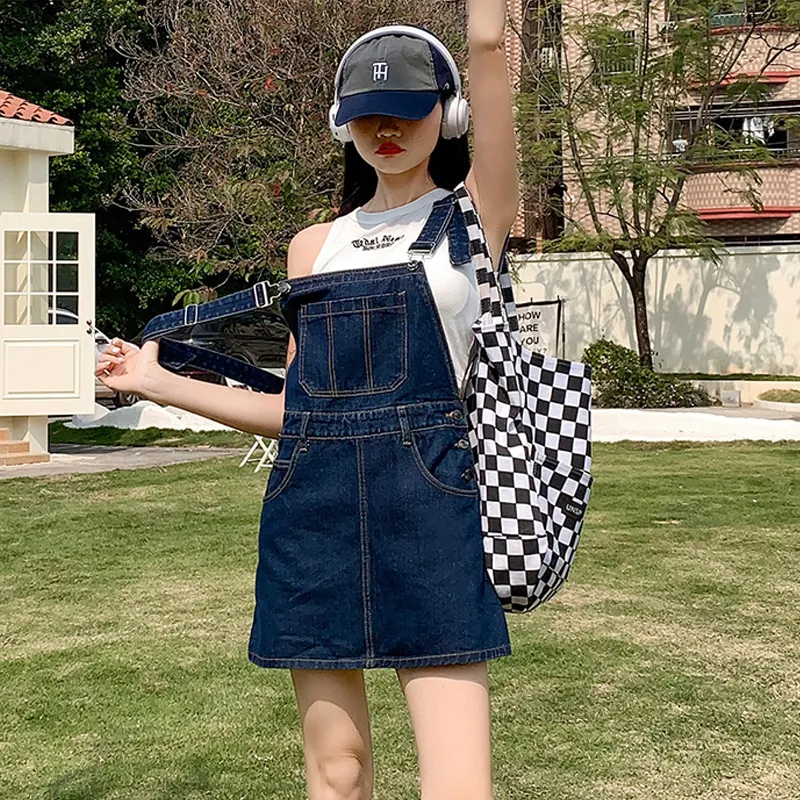 Shuhao Bai Denim Short Skirts Women's-7