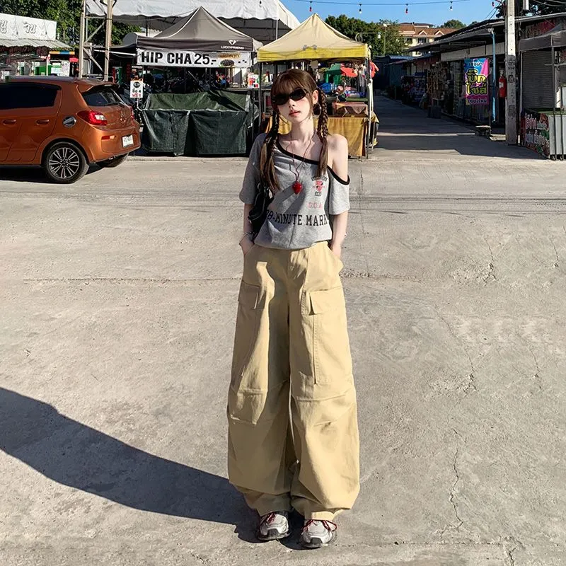 Shuhao Bai Cargo Pants Women's-2