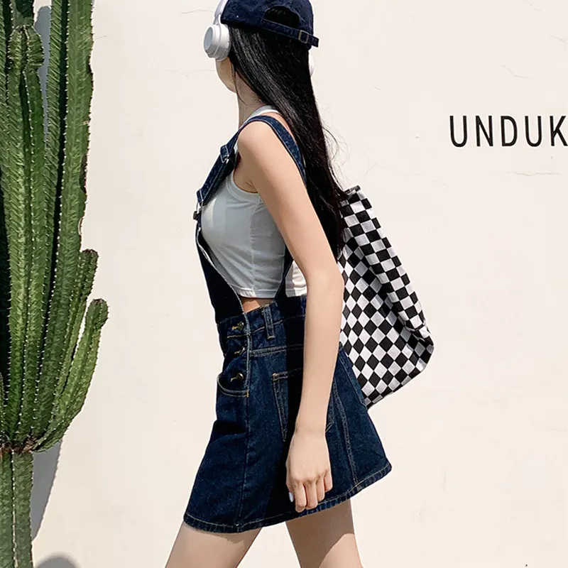 Shuhao Bai Denim Short Skirts Women's-6