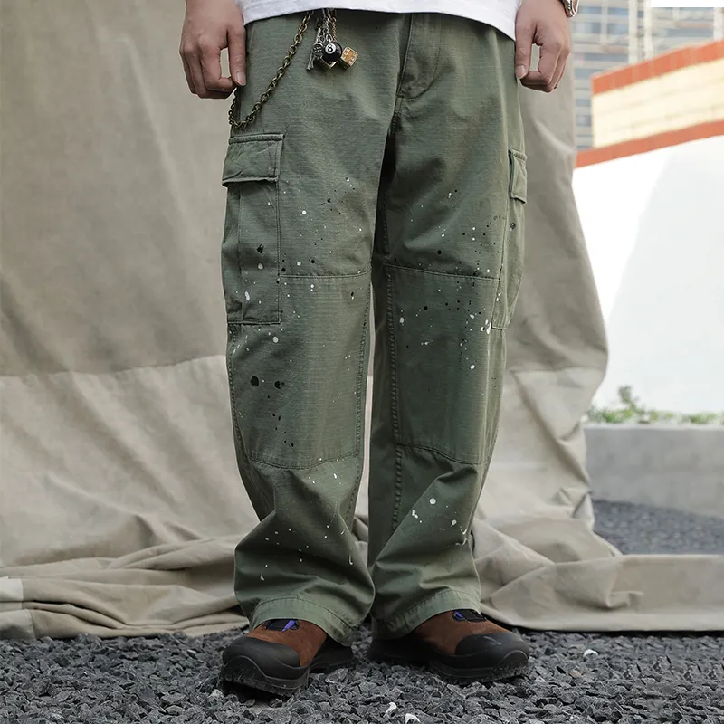 Unblank Cargo Pants Men-12
