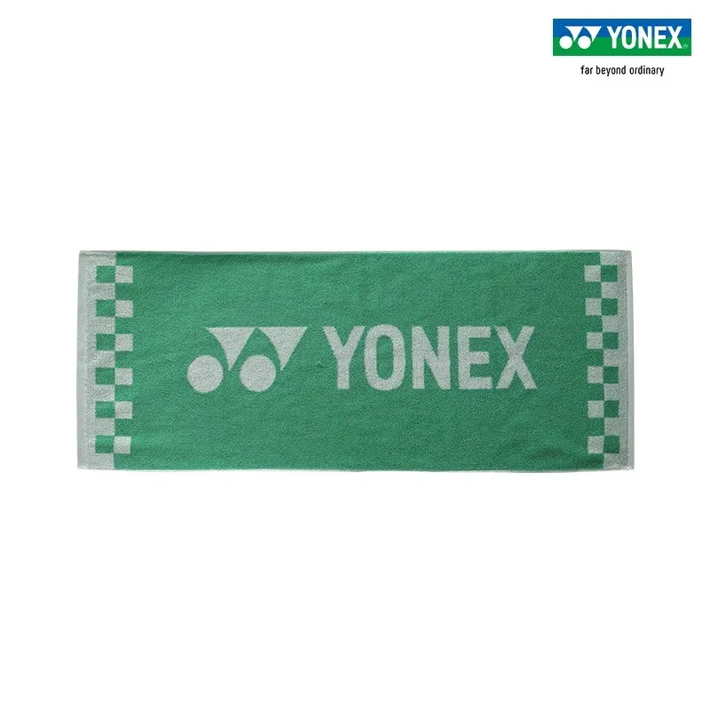YONEX Sports Towel Fitness Sweat-Absorbing Moisture-Wicking Light Green Light Brown 40*100cm-1