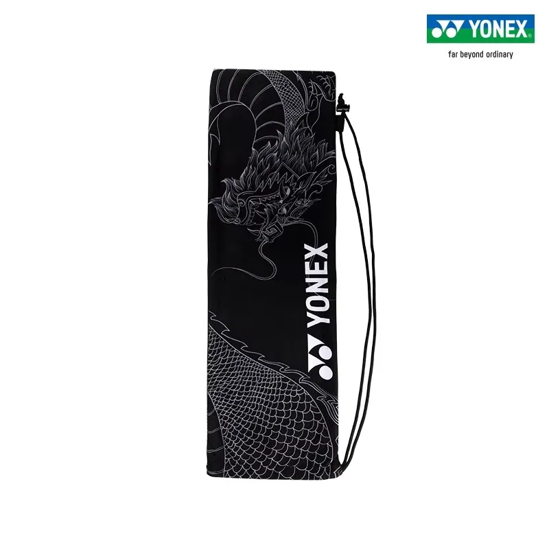 YONEX Badminton Racket Bags 1-2 Pcs Simple And Stylish Shoulder Bag Black Dragon Pattern Unisex-1