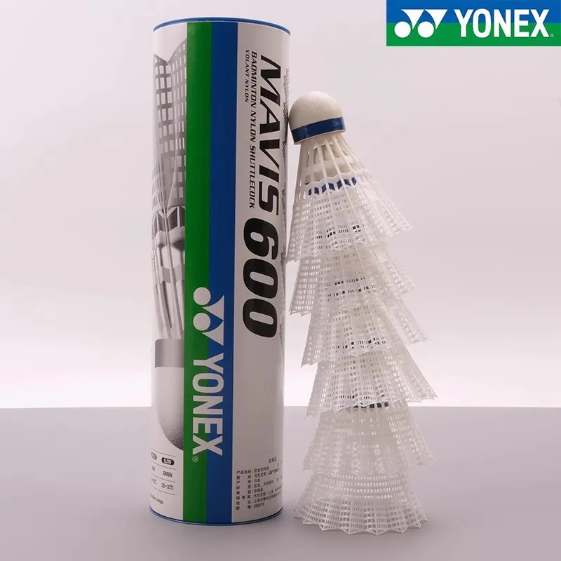 YONEX M600 Nylon Shuttlecock 6 Pack Nylon Training Outdoor & Indoor Shuttlecocks-8