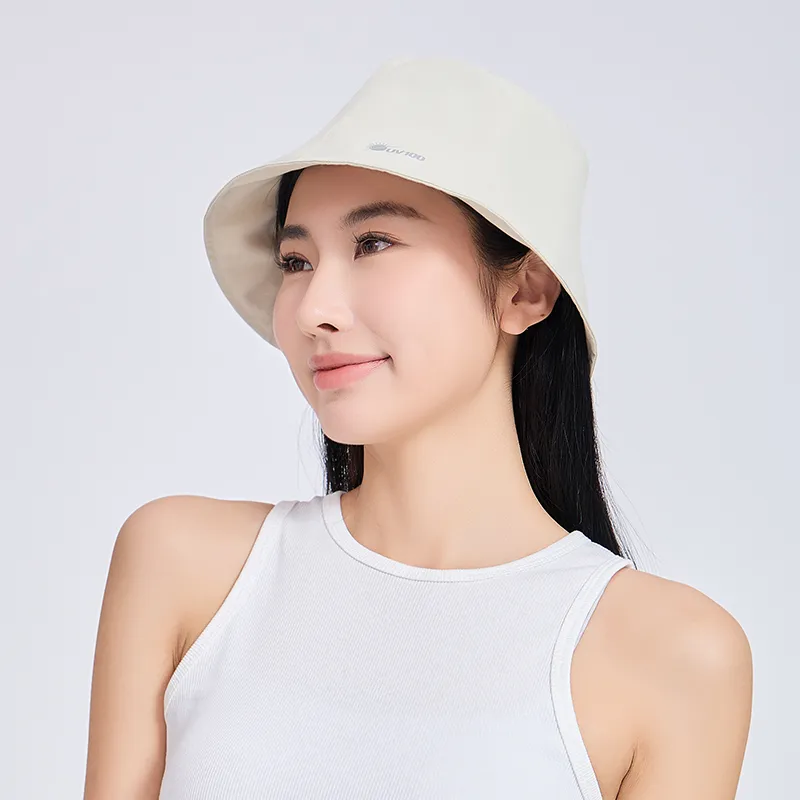 UV 100 Easy to Store Polyester Bucket Hats Women's-7