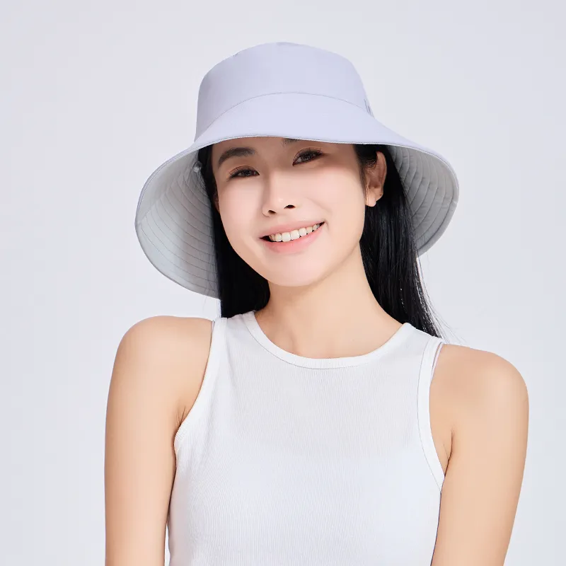 UV 100 Polyester Bucket Hats Unisex-1