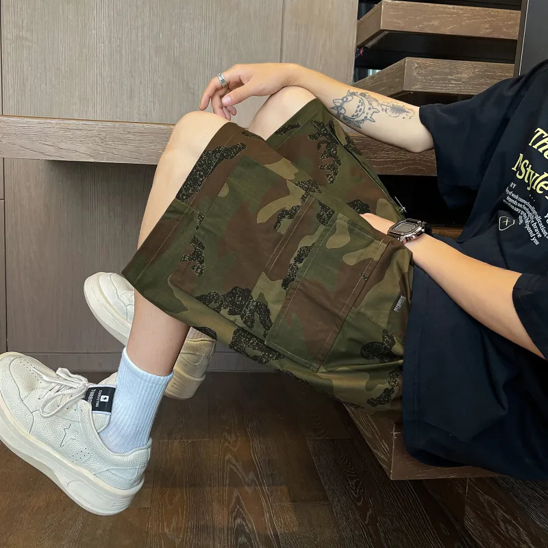 Double Dealer Cargo Shorts Unisex-4