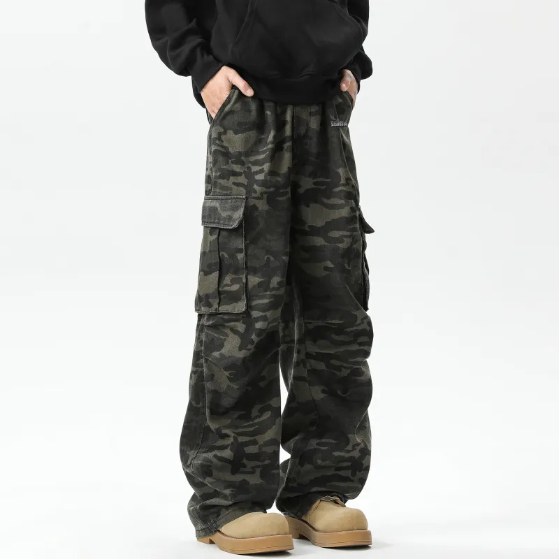 Double Dealer Casual Pants Unisex-3