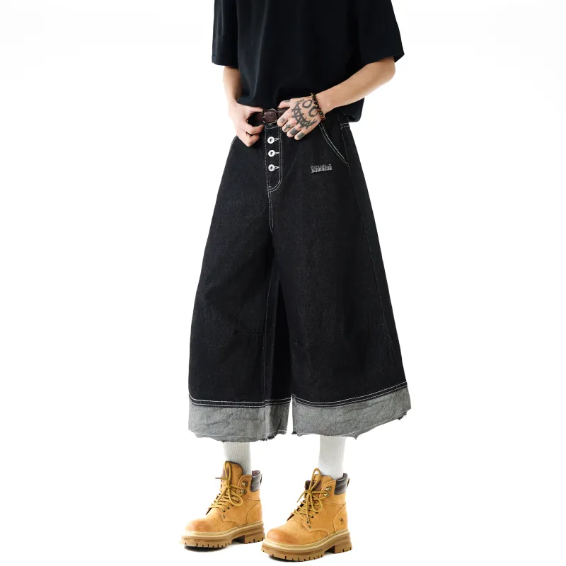 Double Dealer Denim Shorts Unisex-2