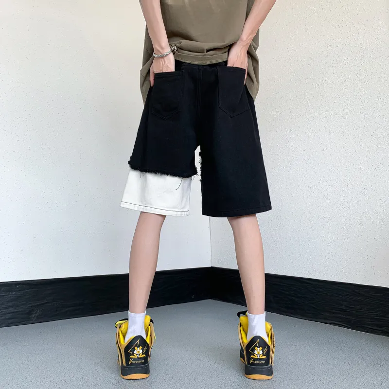Double Dealer Denim Shorts Unisex-3