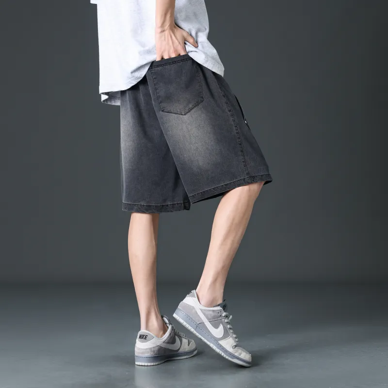 Double Dealer Denim Shorts Unisex-6