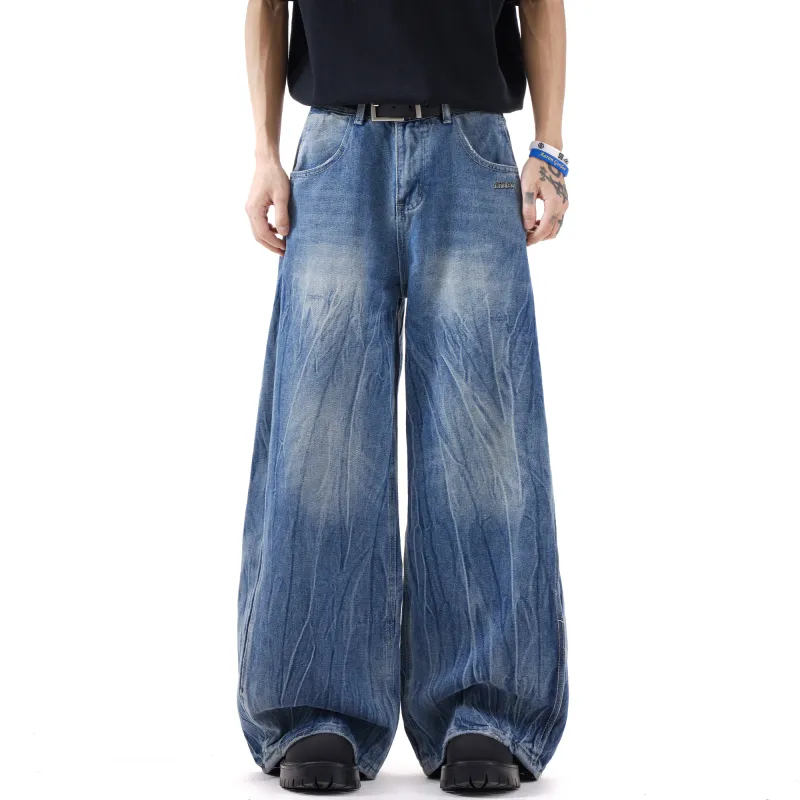 Double Dealer Jeans Unisex Blue-1