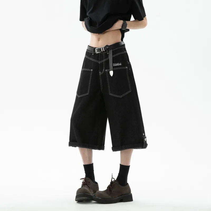 Double Dealer Denim Shorts Unisex-2