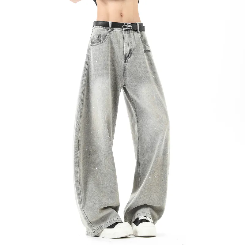 Double Dealer Jeans Unisex Gray-3