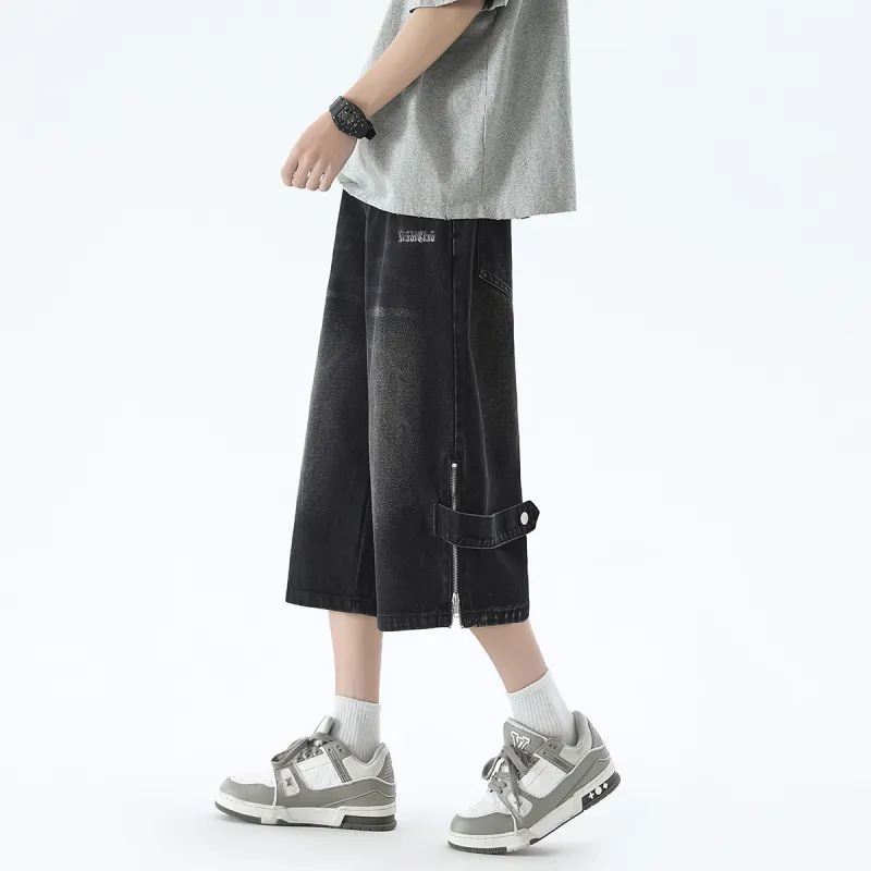 Double Dealer Denim Shorts Unisex-2