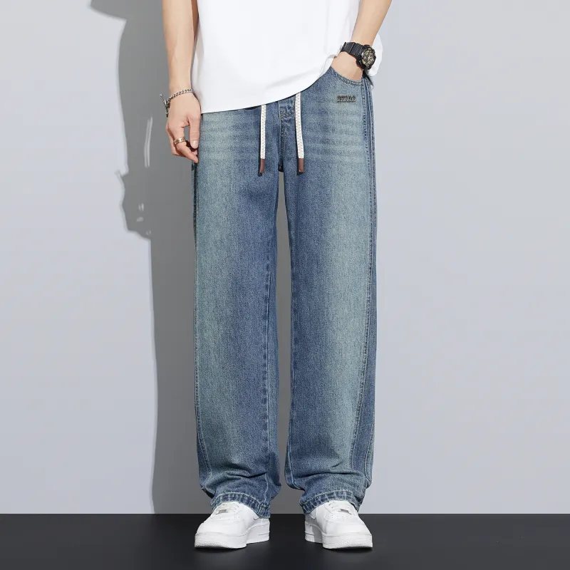 Double Dealer Jeans Unisex Light Vintage Blue-5