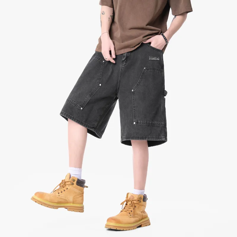 Double Dealer Denim Shorts Unisex-6