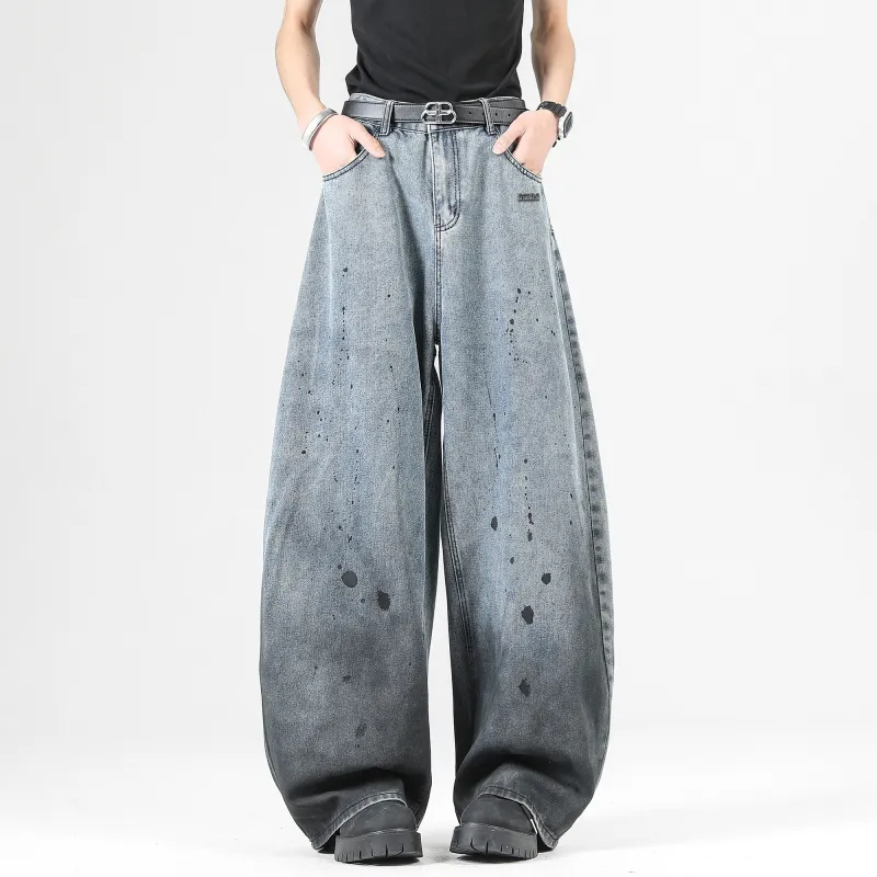 Double Dealer Jeans Unisex Blue-1