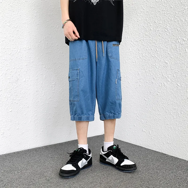 Double Dealer Denim Shorts Unisex-8