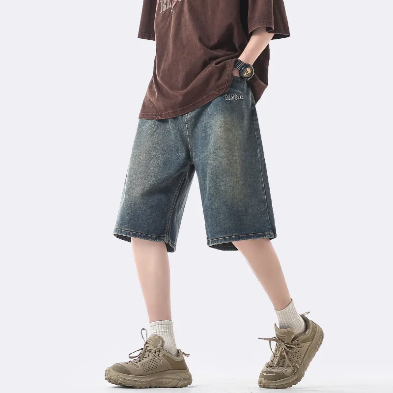 Double Dealer Denim Shorts Unisex-21
