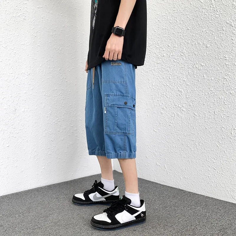 Double Dealer Denim Shorts Unisex-9